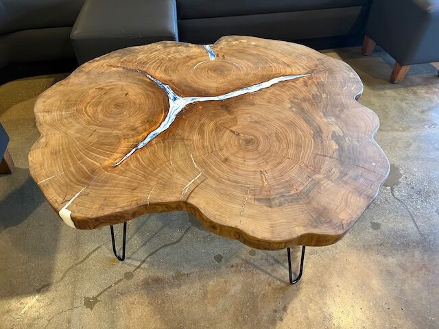 Cookie slab coffee deals table